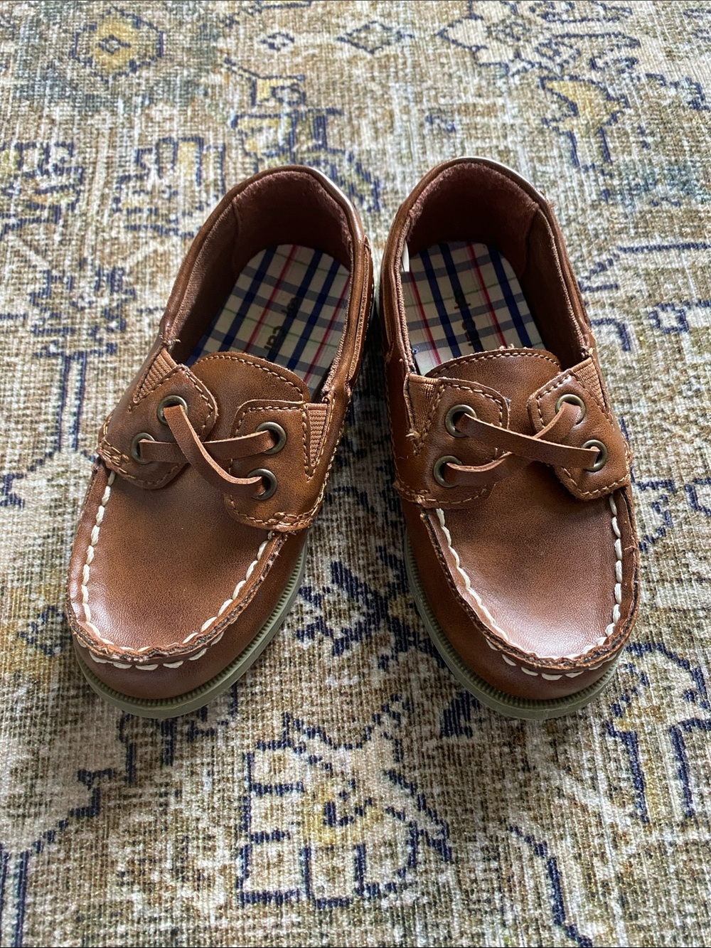Carter’s Brown Kids Boat Shoes - toddler boy size 8